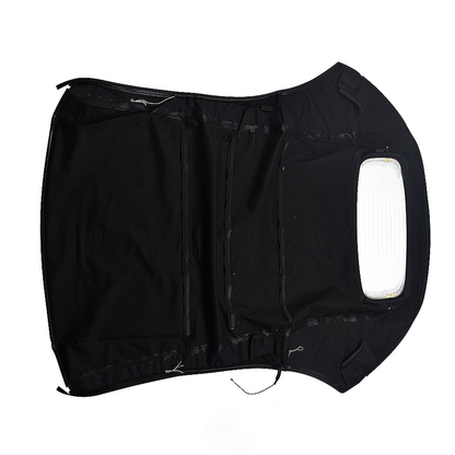 Black Convertible Soft Top wDOT Appv Window VW-440-3V for Volkswagen VW Beetle 2003-2010