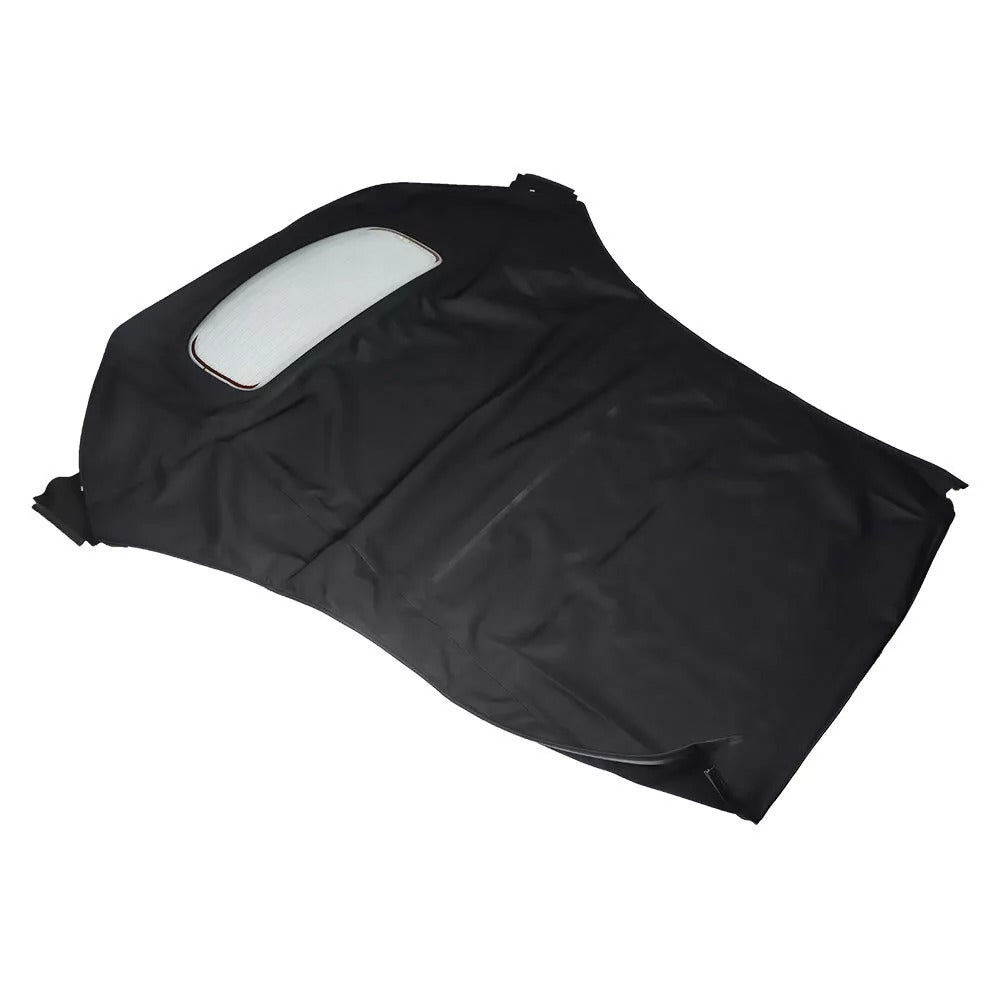 Techo blando convertible negro con ventana DOT Appv VW-440-3V para Volkswagen VW Beetle 2003-2010