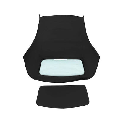 Capote noire décapotable avec vitre en verre 10-18-MIA-003R MA1003-2 pour Mazda Miata 1990-1997 1999-2005