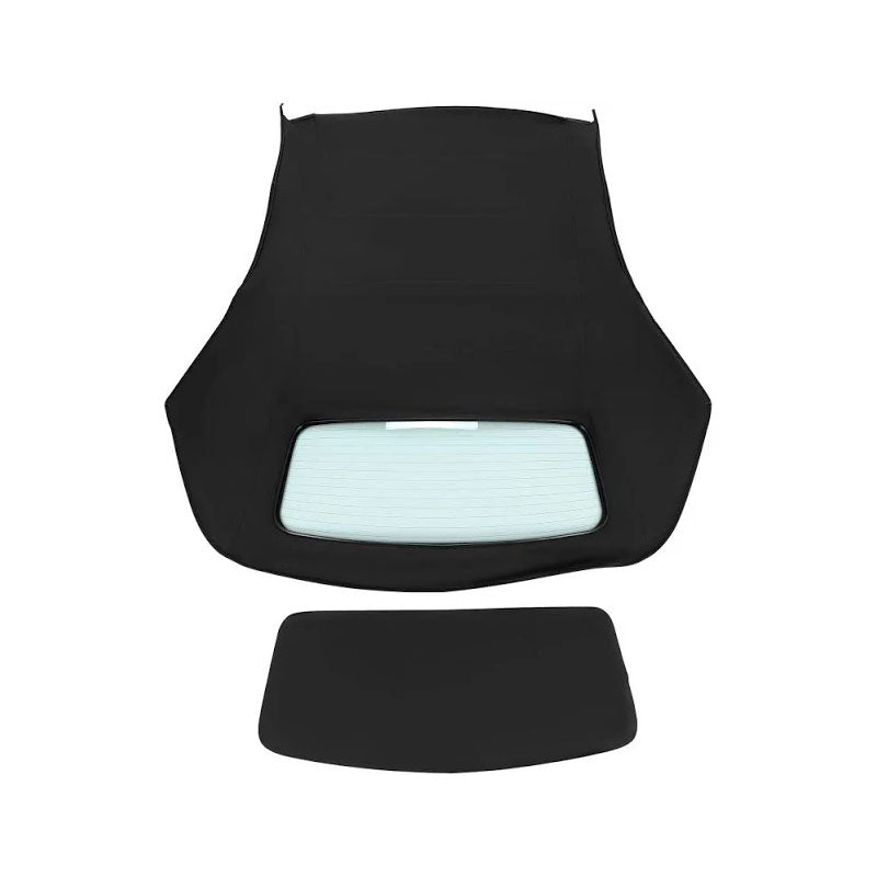 Black Convertible Soft Top w Glass Window 10-18-MIA-003R MA1003-2 for Mazda Miata 1990-1997 1999-2005 - KUDUPARTS