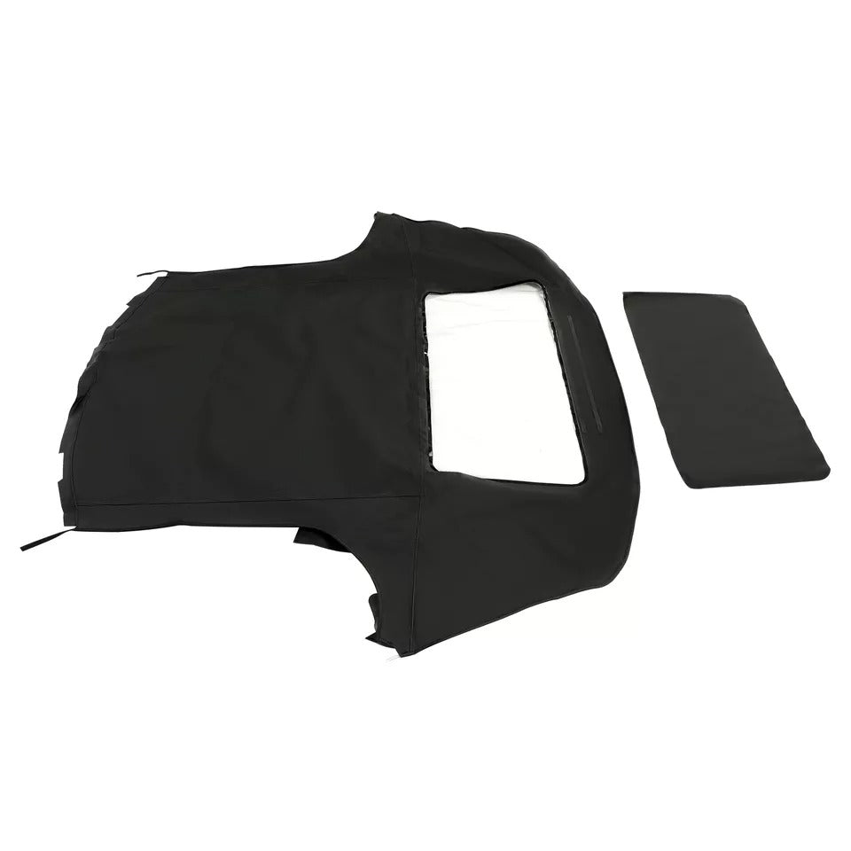 Black Glass Convertible Soft Top 00422-94 10-11-MUS-023 for Ford Mustang - KUDUPARTS
