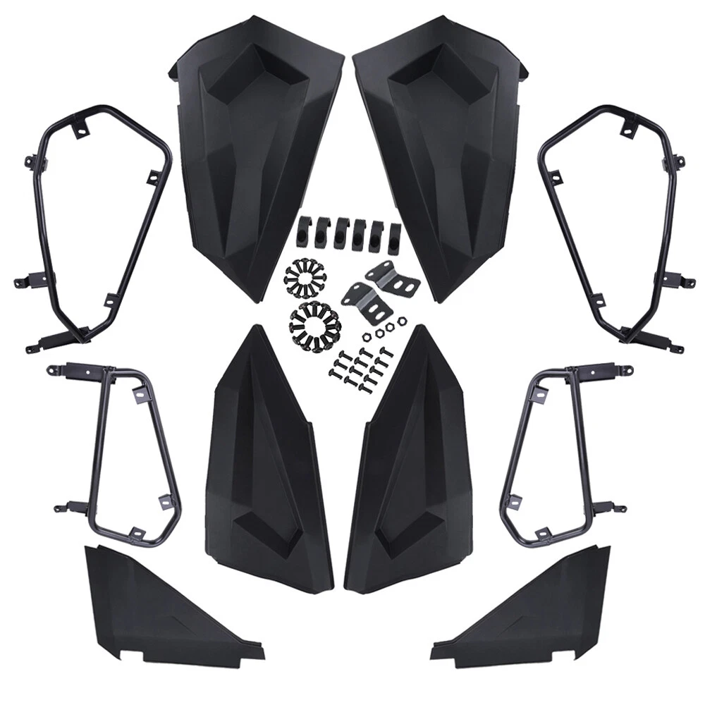 Black Lower Door Insert Panel 2879942 for Polaris RZR XP 4 900 XP 4 1000 XP4 Turbo 2014-2023