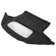 Black Plastic Window Convertible Soft Top MA13545 MA011-332 MA13PC for Mazda Miata