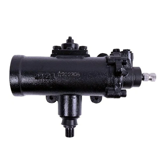 Black Power Steering Gearbox S84008 for Chevy GMC Truck 1947-1987 - KUDUPARTS