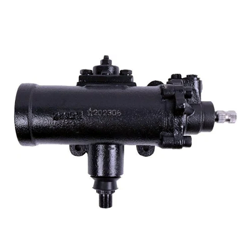 Black Power Steering Gearbox S84008 for Chevy GMC Truck 1947-1987 - KUDUPARTS