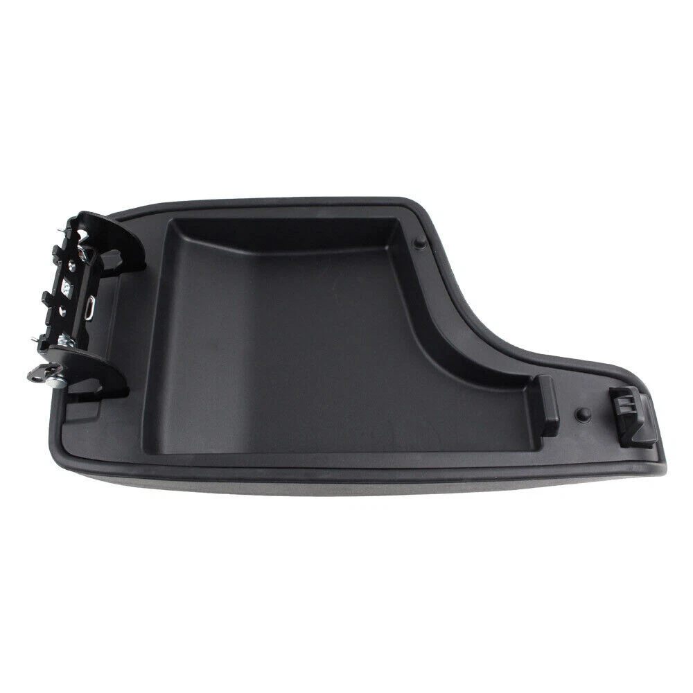 Black Vinyl Center Console Lid Armrest KA0G-64-450B-02 for Mazda CX-5 2013-2016 - KUDUPARTS