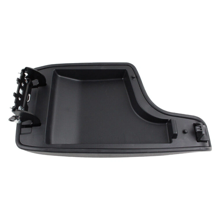 Black Vinyl Center Console Lid Armrest KA0G-64-450B-02 for Mazda CX-5 2013-2016 - KUDUPARTS