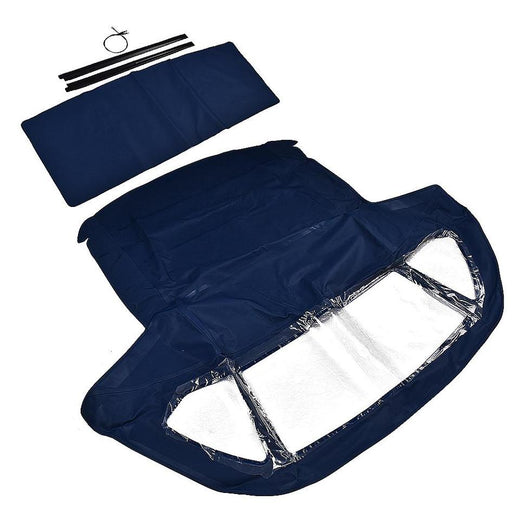 Blue Convertible Soft Top 0129-BLUE-GERMAN for Mercedes-Benz SL500 SL600 SL320 - KUDUPARTS