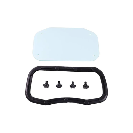 Cab Window Glass Seal Rubber Knob Kit 7105034 7165265 6681614 for Bobcat Loader S130 S175 S185 S205 S250 S300 T180 T190 T300 A300 - KUDUPARTS
