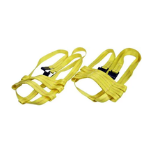 Car Tire Basket Tiedown Straps Wheel Net Set Flat Hook for Heavy Duty Tow Dolly