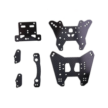 Carbon Fiber Shock Tower Kit BQNA32066PC for Arrma Fireteam RC Car 6S BLX EXB
