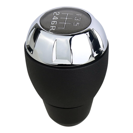 Chrome Manual Shifter Shift Knob 68085312AB for 2011-2018 Jeep Wrangler - KUDUPARTS