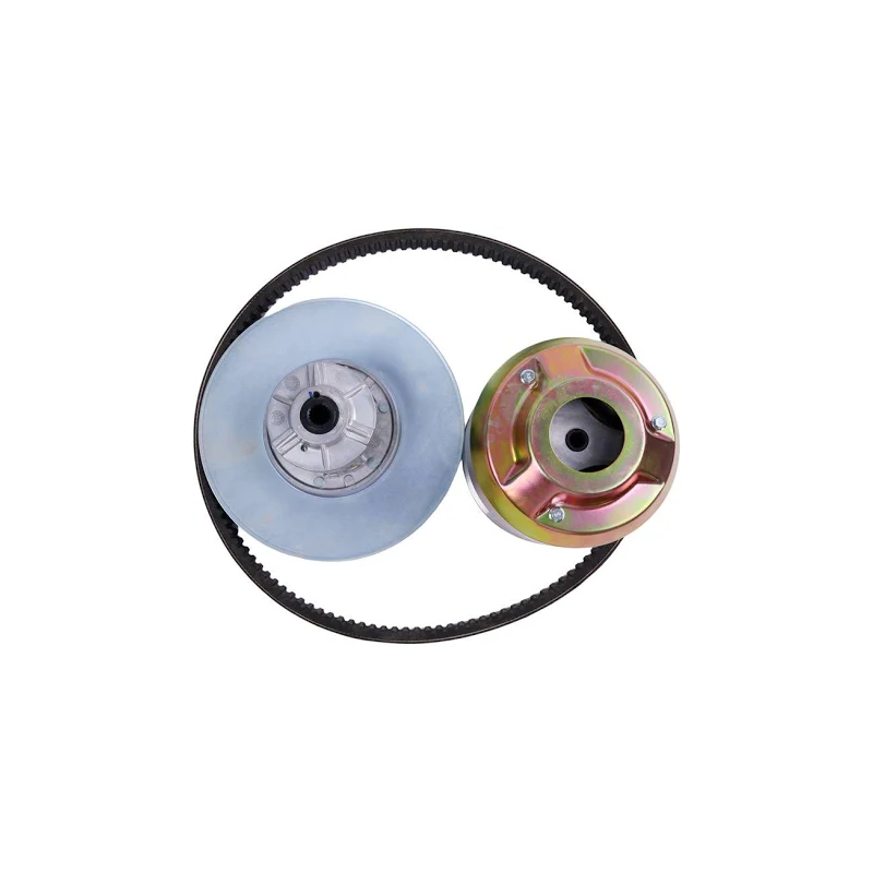 Clutch Kit With Belt AM138487 AM138486 for Yanmar 3TNV70 Engine John Deere 4X2 4X4 HPX HPX815E 6X4 Trail Worksite Gator - KUDUPARTS