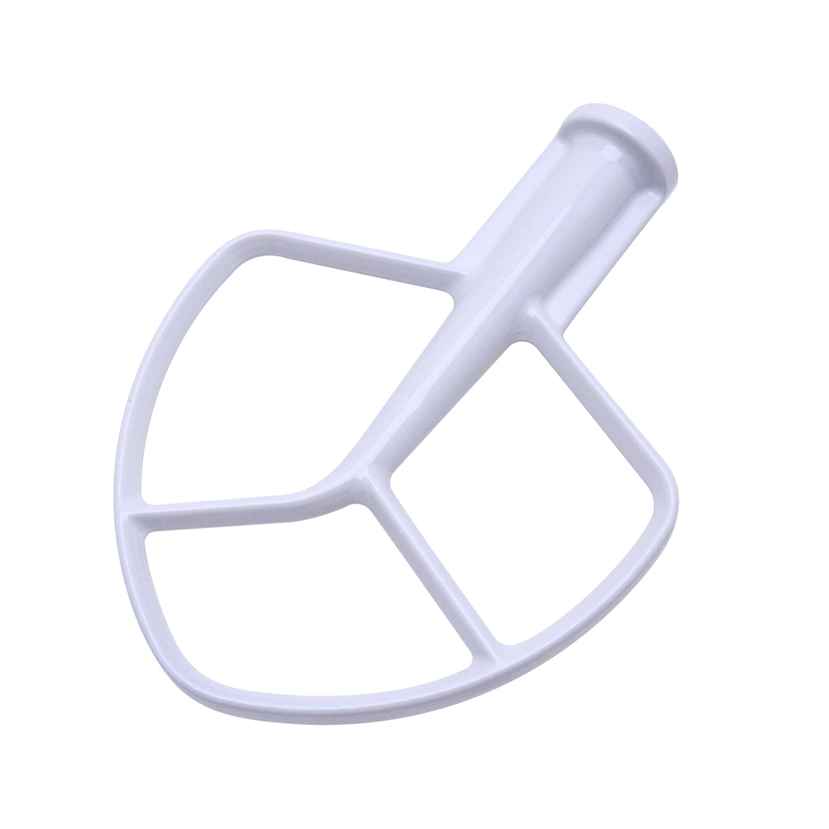 Coated Flat Beater W10672617 for Kitchenaid Stand Mixer K4 K5 KP50 KSM5 KSM50 KSM500PS K45SS KSM450 - KUDUPARTS