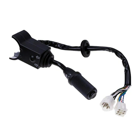 Column Switch VOE11039018 for Volvo Loader 4400 4500 6300 4200B 4300B 4600B L160 L120 L90 L70 L50 L30 EL70 EL70C - KUDUPARTS