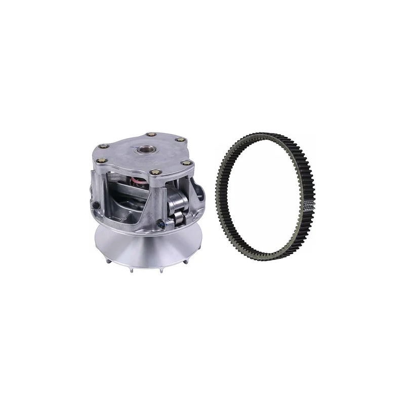 Complete Primary Drive Clutch 1323377 With Belt 3211123 for 2017-2022 Polaris Sportsman XP 1000 850 SP ATV - KUDUPARTS