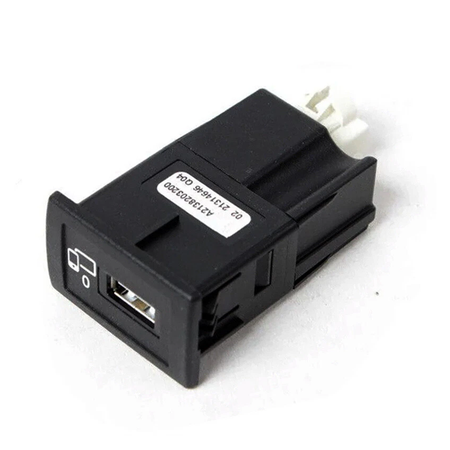 Connection Unit USB Port 213-820-32-00 for Mercedes-Benz W213 C238 E350 E450 E300 E400 E43 AMG CLS450 AMG GT 43 53 63 - KUDUPARTS
