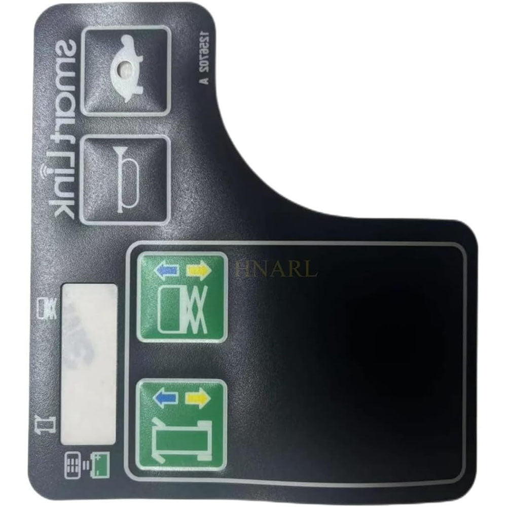 Control Box Decal 1256702GT for Genie GS-1530 GS-1532 GS-1930 GS-2032 GS-2046 GS-3246