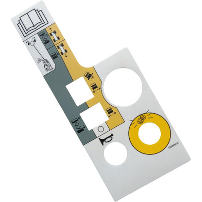 Calcomanía de la caja de control 156885 para elevador de tijera eléctrico Skyjack SJIII3215 SJIII3219 SJIII3220 SJIII3226 SJIII4620 SJIII4626 SJIII4632 SJIII4740
