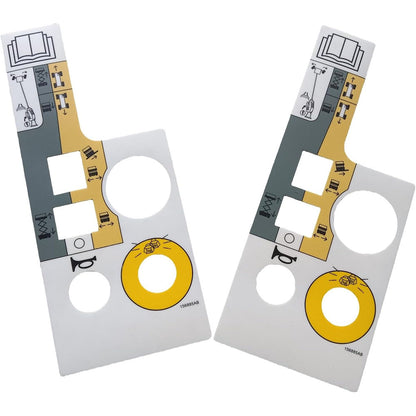 Calcomanía de caja de control 156885AB para elevador Skyjack SJIII3215 SJIII 3220