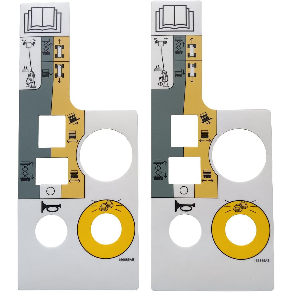 Control Box Decal 156885 for Skyjack Electric Scissor Lift SJIII3215 SJIII3219 SJIII3220 SJIII3226 SJIII4620 SJIII4626 SJIII4632 SJIII4740