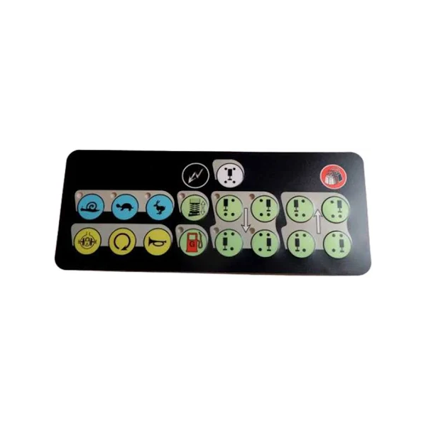 Control Box Decal 3078152690B for Haulotte Scissor Lift Compact 10DX 12DX H15SXL - KUDUPARTS
