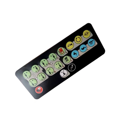 Decals Control Box Control Box Decal 3078152690B for Haulotte Scissor Lift Compact 10DX 1 ...