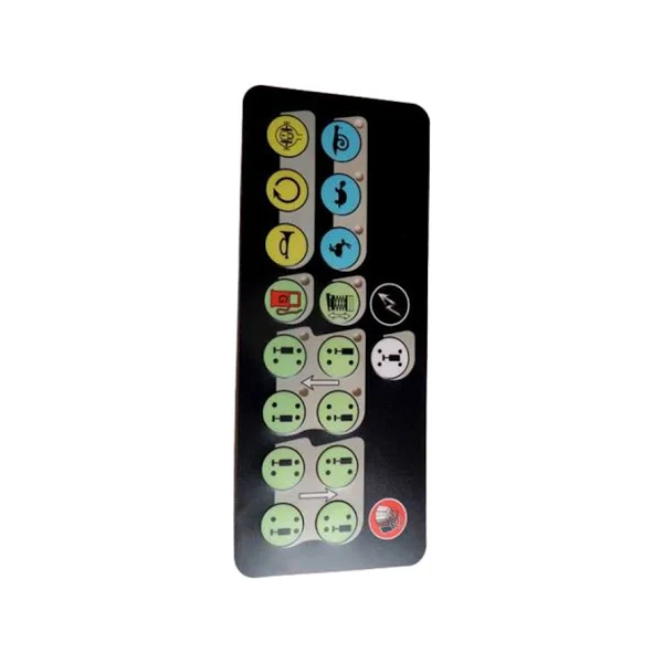 Control Box Decal 3078152690B for Haulotte Scissor Lift Compact 10DX 12DX H15SXL - KUDUPARTS