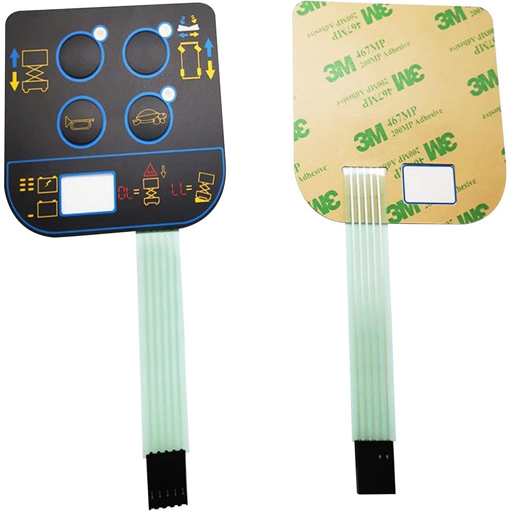 Control Box Decal DL-00004225 for Dingli Scissor Lift JCPT0607DCS JCPT0807DCS