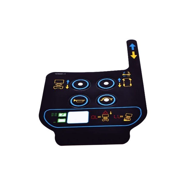 Autocollant pour boîtier de commande DL-09140001 pour nacelle élévatrice à ciseaux Dingli JCPT1614 JCPT1612