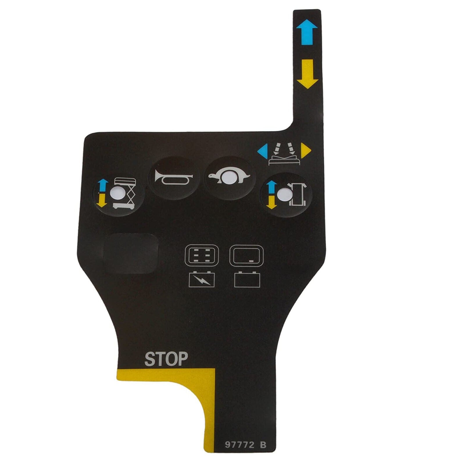 Control Decals Control Box Overlay Decal 4130000862001 for LGMG Electric Scissor Lift ...