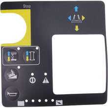 Control Box Overlay Decal 78673 78673GT for Genie Scissor Lift GS-1530 GS-1532 GS-1930 GS-1932 GS-2032 GS-2046 GS-2632 GS-2646 GS-3246