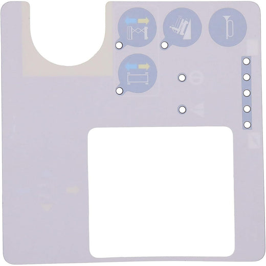 Control Box Overlay Decal 78673 78673GT for Genie Scissor Lift GS-1530 GS-1532 GS-1930 GS-1932 GS-2032 GS-2046 GS-2632 GS-2646 GS-3246 - KUDUPARTS