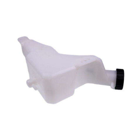Coolant Reservoir Tank with Cap A171805 A184370 for CASE Loader 1840 1838 1845C 1835C 480E 580K 580E 580SE 760 580SK 480F - KUDUPARTS