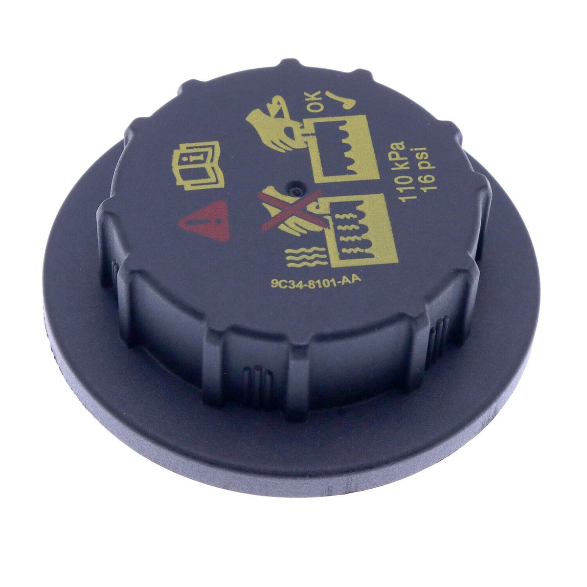 Coolant Tank Cap 6733429 for Bobcat S130 S150 S160 S175 S185 S205 S220, S250 Ship to US - KUDUPARTS