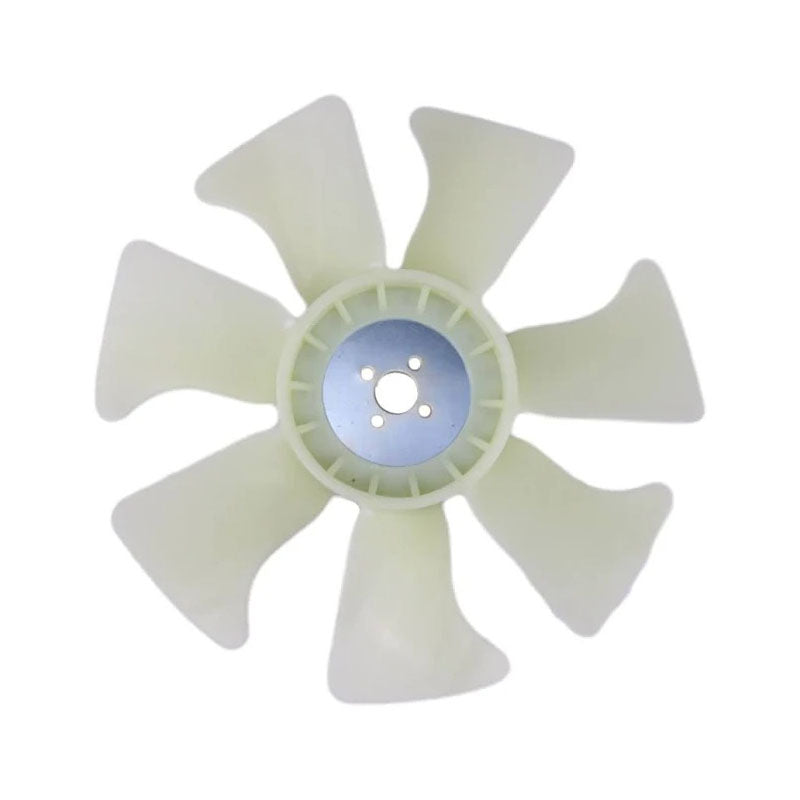Cooling Fan YM121267-44741 for Komatsu Engine 3D78AE-3B 3D82AE-5 3D82AE-6 3D84E-3 3D84N-2 S3D84E-3C Excavator PC27MR-2 PC27MR-3 - KUDUPARTS