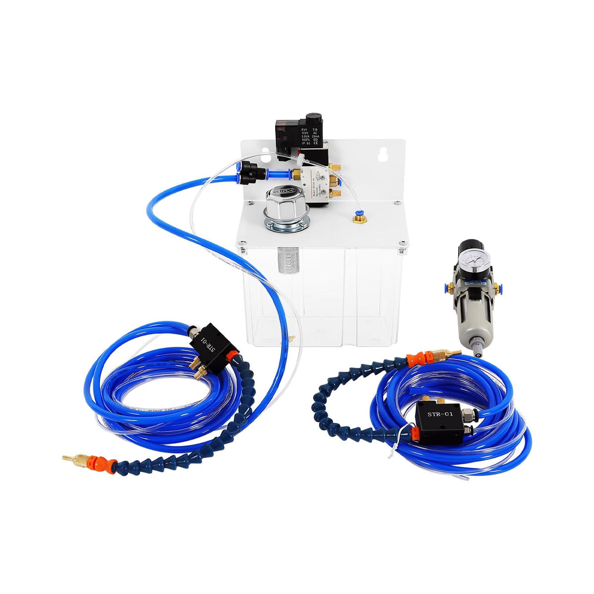 Cooling Spray Pump System YS-BPV-3000 110V 3L Water Tank for CNC Lathe Engraving