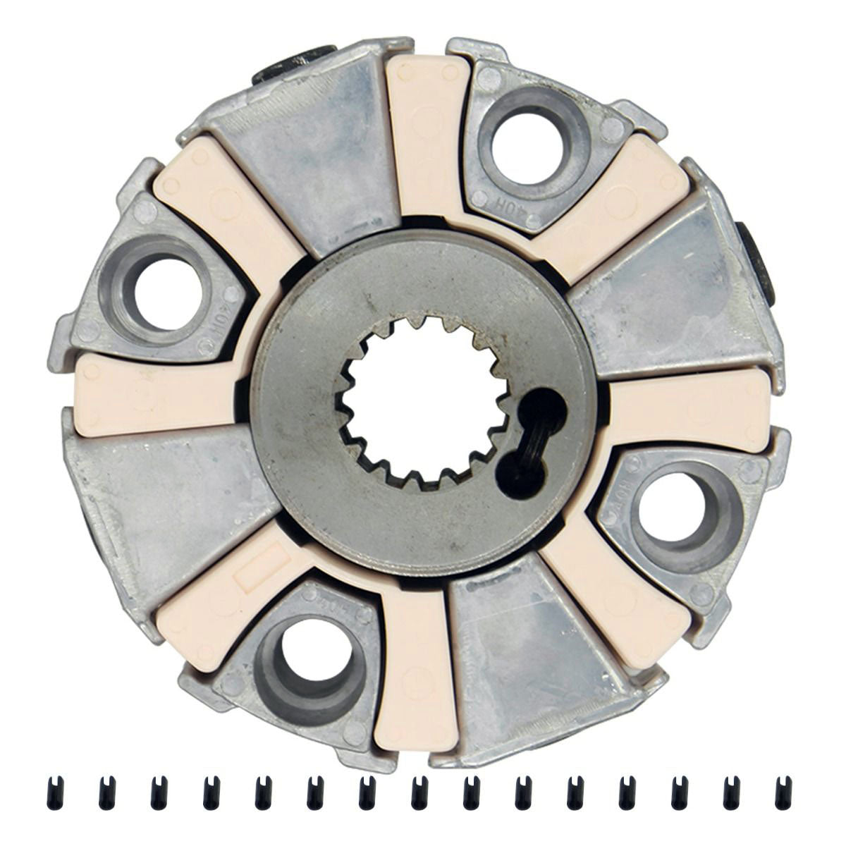 Coupling Assembly 4340275 for Hitachi Excavator EX120-5 EX100-5 ZAX130 ZAX135 EX130-5 - KUDUPARTS