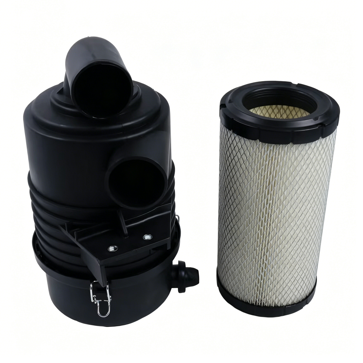 Cyclone Air Cleaner Assembly 17700-26600-71 23360 for Toyota Engine 1DZ 4Y Forklift 8FDU15 8FDU18 8FDU20 8FDU25 8FDU30 - KUDUPARTS