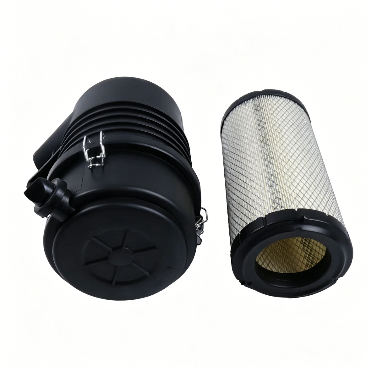 Cyclone Air Cleaner Assembly 17700-26600-71 23360 for Toyota Engine 1DZ 4Y Forklift 8FDU15 8FDU18 8FDU20 8FDU25 8FDU30 - KUDUPARTS