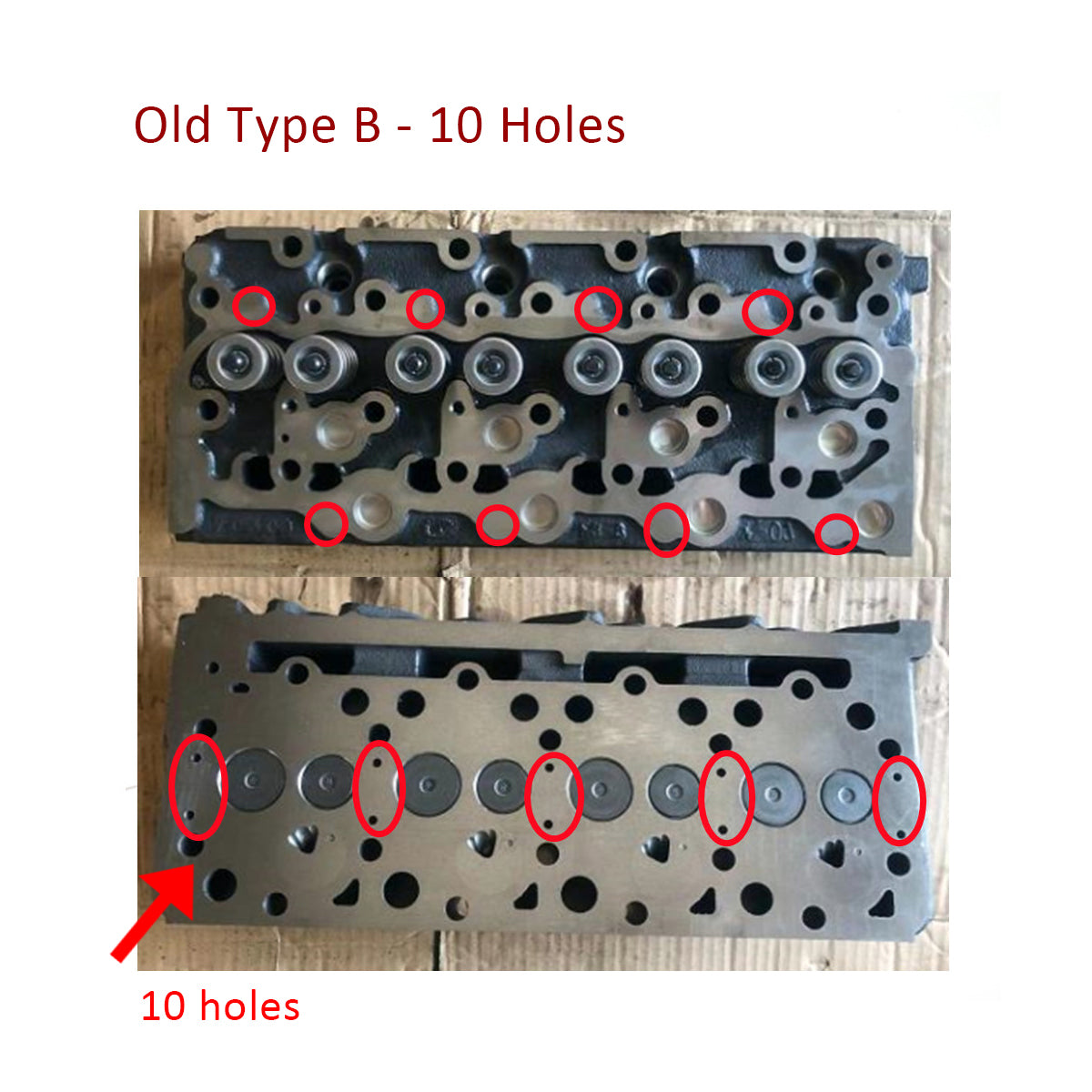 V2203M Cylinder Head+Full Gasket 16429-03040 for Kubota Bobcat 763