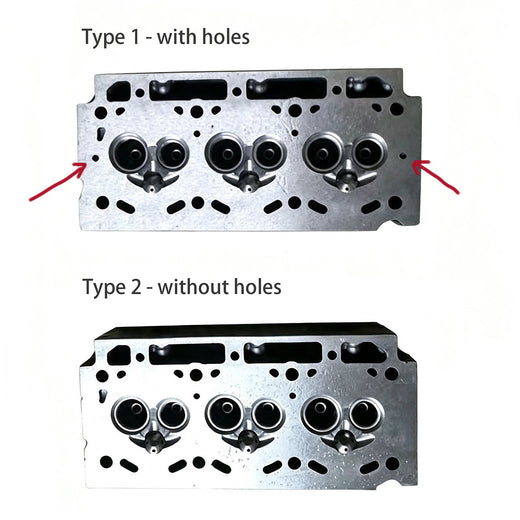 Cylinder Head for Yanmar 3D84-1 3T84 Engine Komatsu 3D84-1F 3D84-1FA 3D84-1G