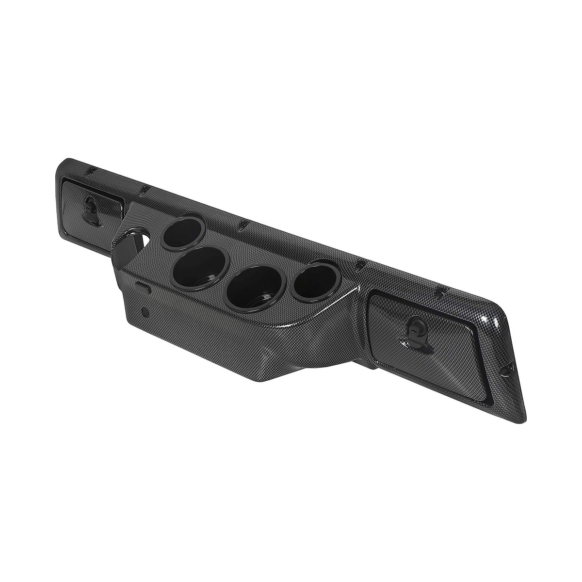 Dash Board Cover Assembly Carbon Fiber Style for Club Car DS Golf Cart 1982 and Up - KUDUPARTS