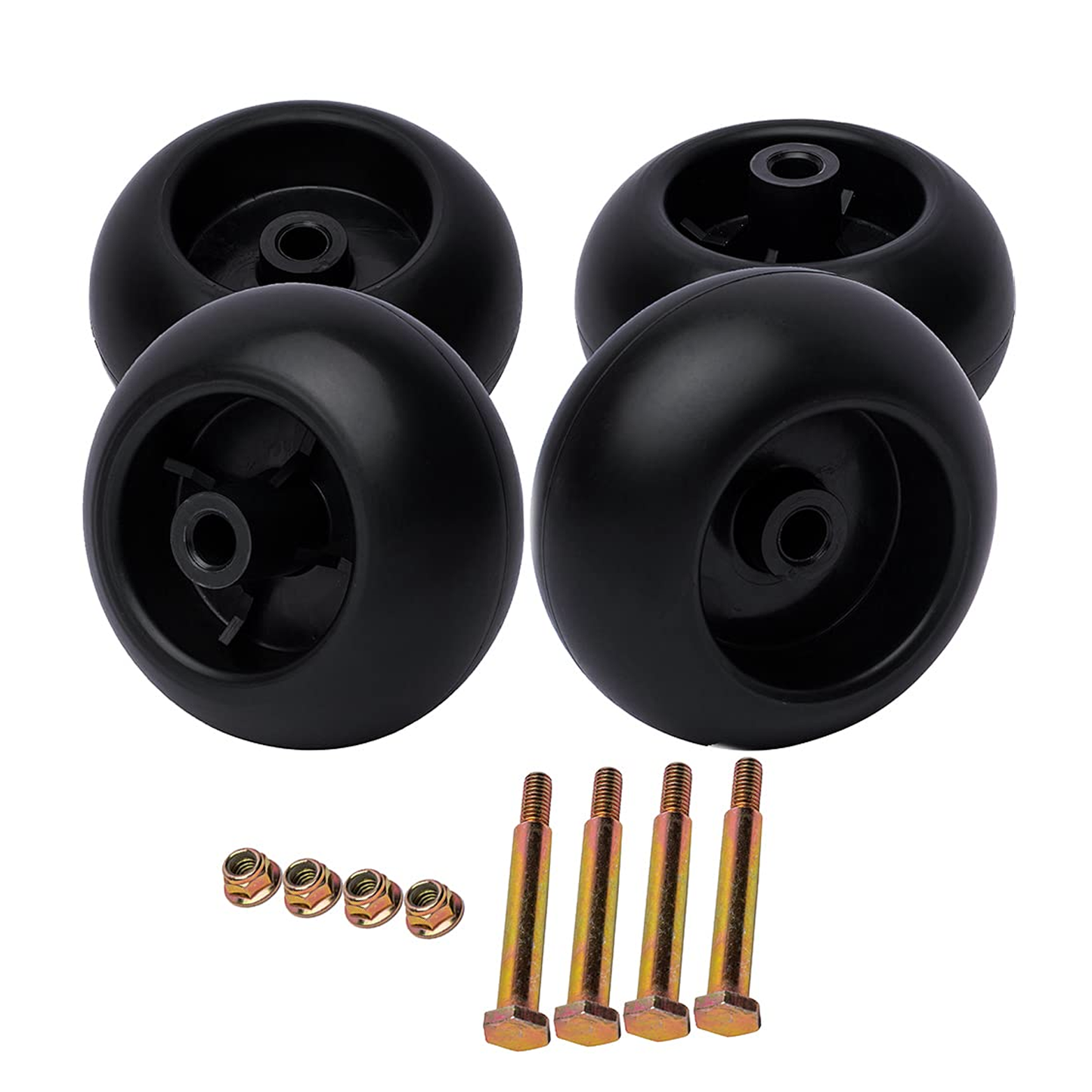 Deck Wheel Kit 753-04856A 734-03058 for Ariens Cub Cadet Excel Hustler John Deere MTD Murray Simplicity Toro Wright Mfg