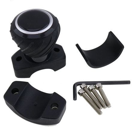 Deluxe Wheel Spinner Knob S.119926 E129368 for Mower Farm Tractor - KUDUPARTS
