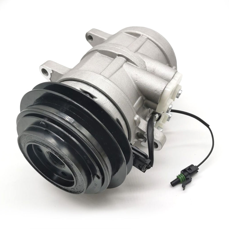 Denso 6E171 A/C Compressor SE503051 for John Deere 690C 690D 790 2250 3050 4050 Ship to US - KUDUPARTS