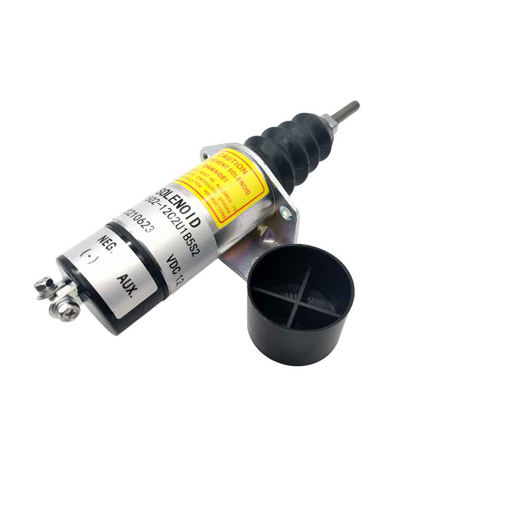 Diesel Shut Down Solenoid 1500-3026 1502-12C2U1B5S2 for 12V