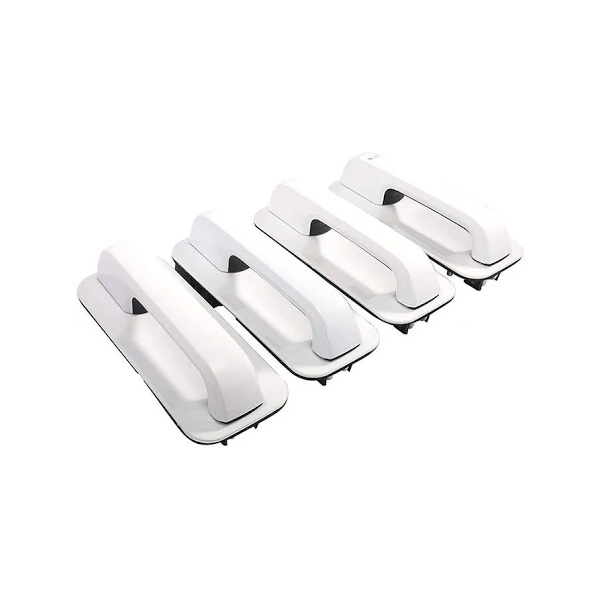 Door Handles Front and Rear Set JC3Z2626605AC FL3Z1626605AF for Ford Pick-up Truck F150 - KUDUPARTS