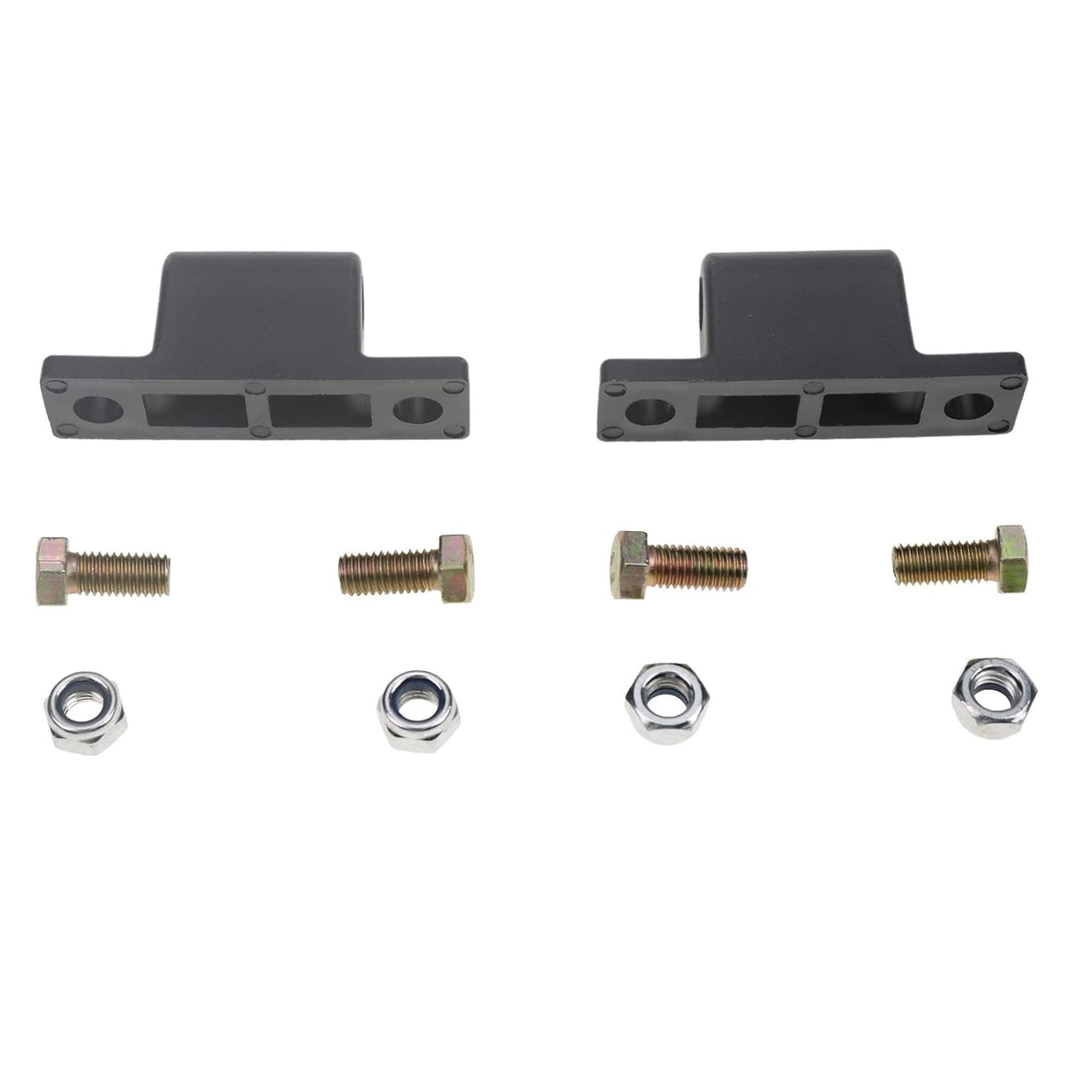 Door Hinge Set 6717593 for Bobcat 751 753 763 773 863 864 873 883 963 Skid Steer Loader - KUDUPARTS
