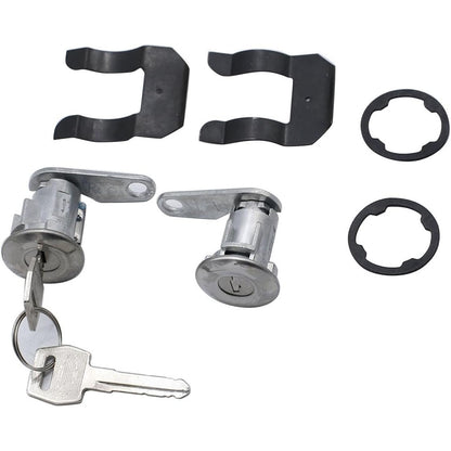 Door Lock Cylinder Keys 5070001 DL15504 for Ford F100 F150 F250 F350 Bronco Van Courier Falcon